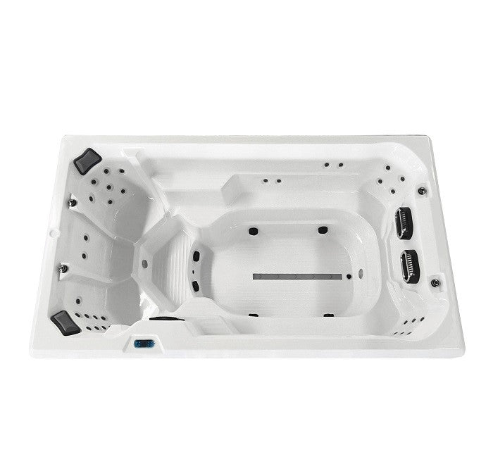 Piscina Idromassaggio da Esterno Bivita Valencia Max SPA36 400x220x126 cm con 39 Getti