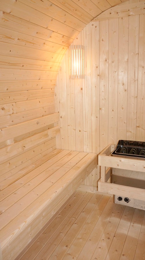 SAUNA ISLAND XL FINLANDESE PER ESTERNO 4 POSTI