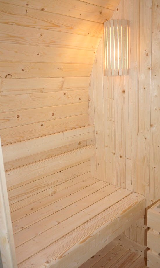 SAUNA ISLAND FINLANDESE PER ESTERNO 2 PERSONE