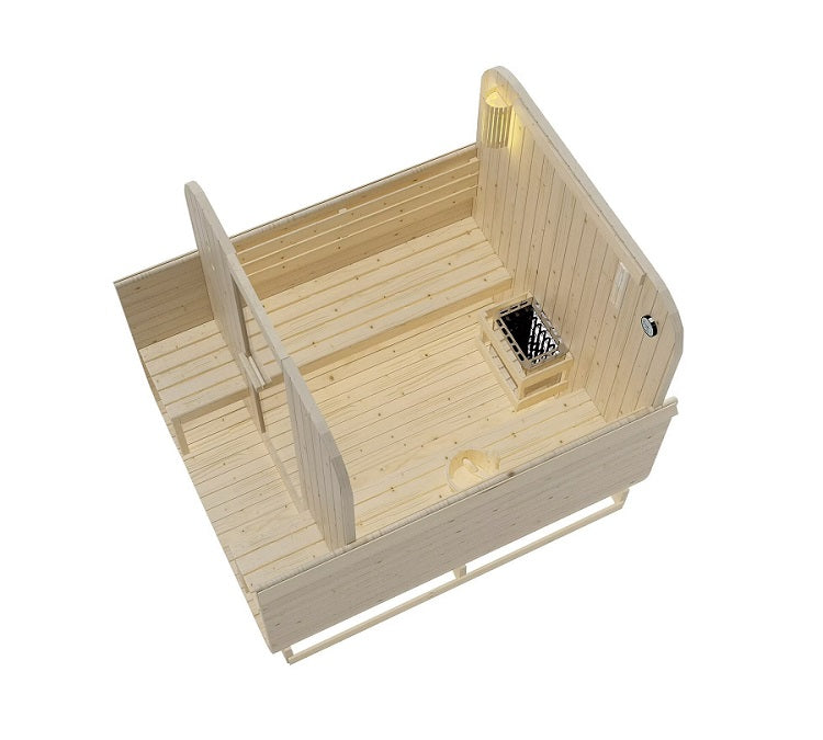 SAUNA ESTERNA GOTEBORG 4 PERSONE