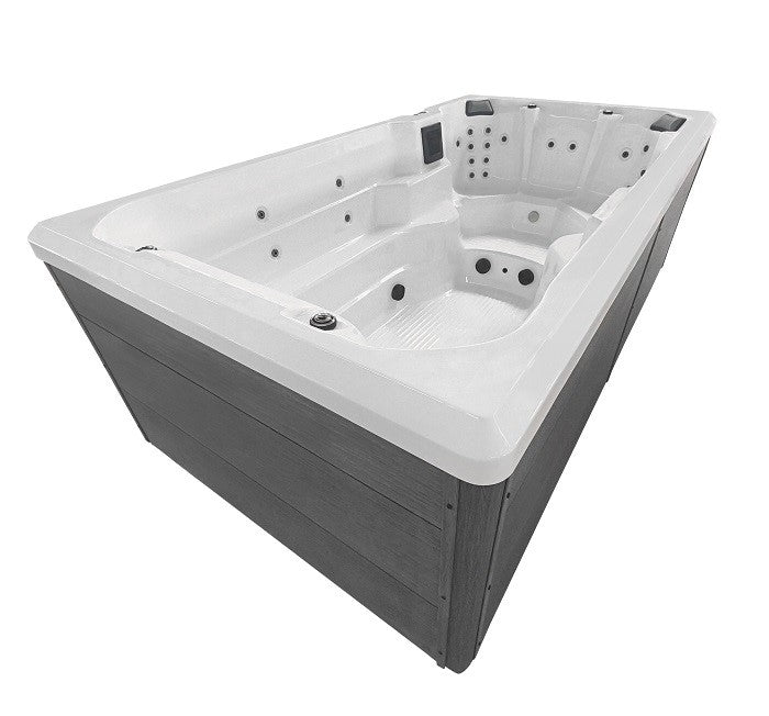 Piscina Idromassaggio da Esterno Bivita Valencia Max SPA36 400x220x126 cm con 39 Getti
