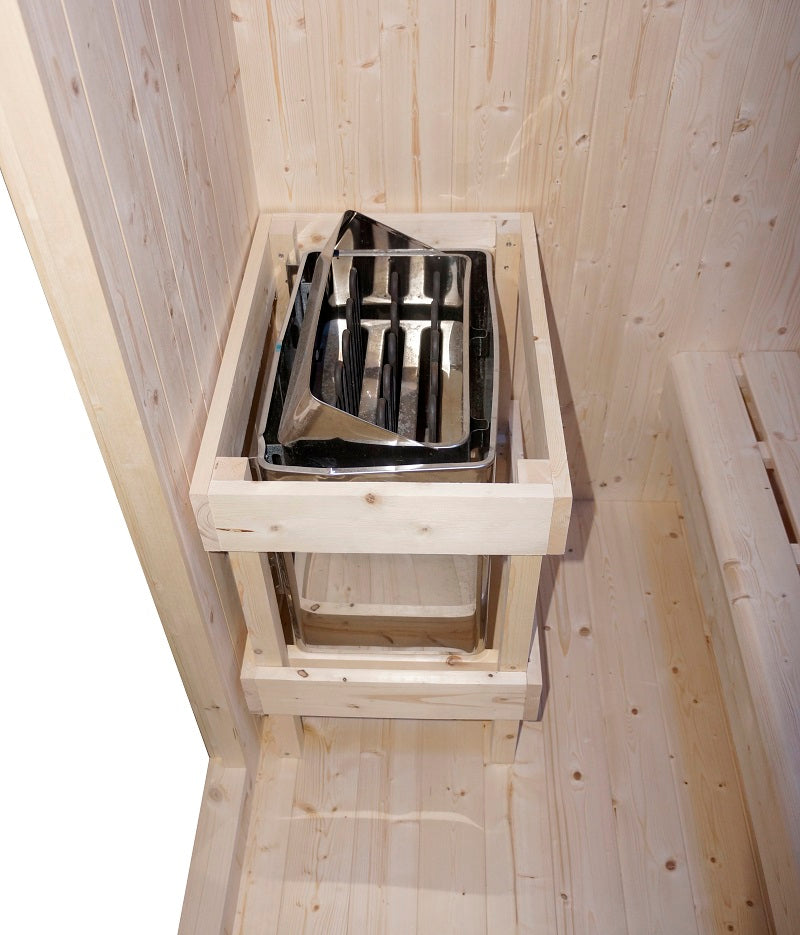 SAUNA PER ESTERNO LAHTI COMBINATA FIRLANDESE INFRAROSSI