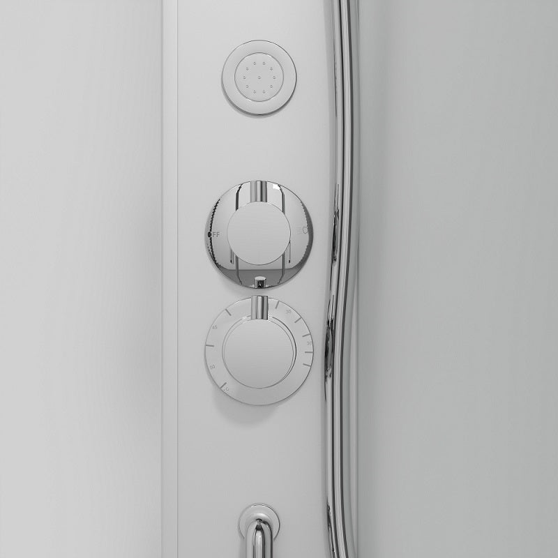 Cabina Doccia Idromassaggio Bivita CL11 Dallas 90x90x210 cm con Miscelatore Termostatico e QuickLine