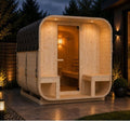 Sauna da Esterno Bivita Goteborg 4 Persone con Stufa 8 kW