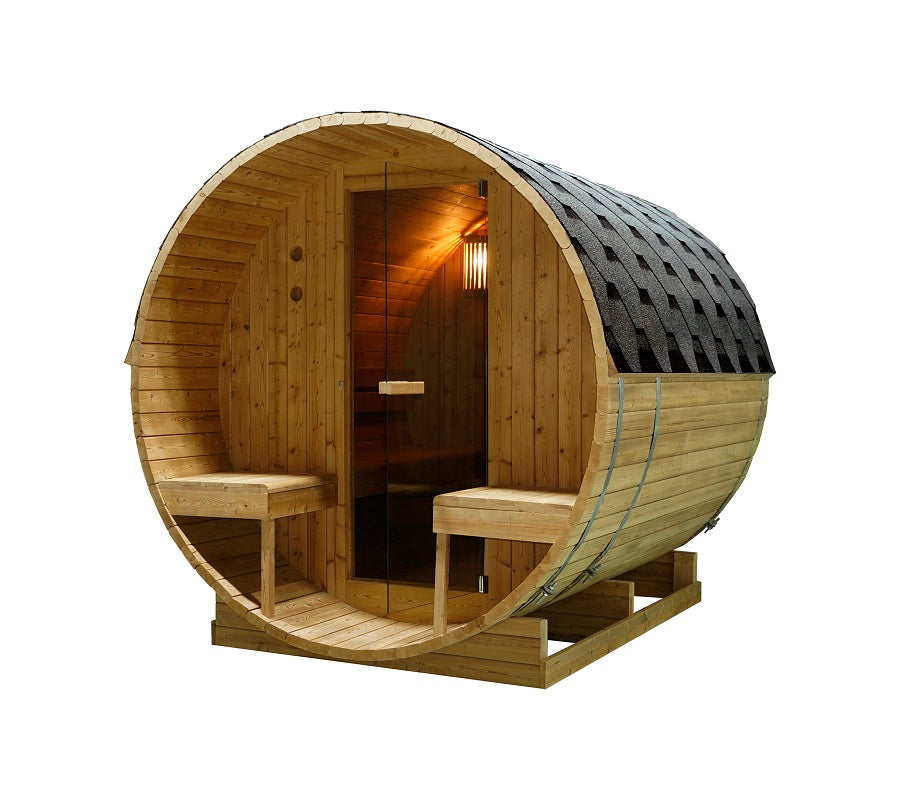 SAUNA FINLANDESE A BOTTE DA ESTERNO BERGER