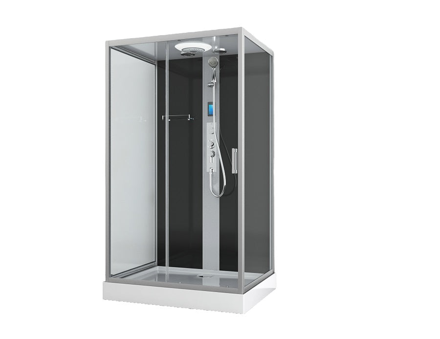 Cabina Doccia Idromassaggio Bivita CL22 Boston 90x120x215 cm con Bluetooth e QuickLine
