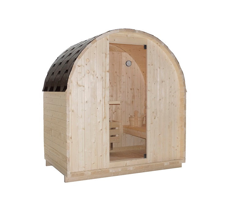 SAUNA ISLAND FINLANDESE PER ESTERNO 2 PERSONE