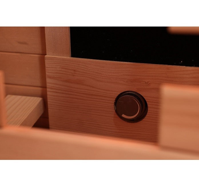 Sauna Infrarossi Bivita Space Open 3 Persone 150x120x200 cm con Bluetooth e Cromoterapia