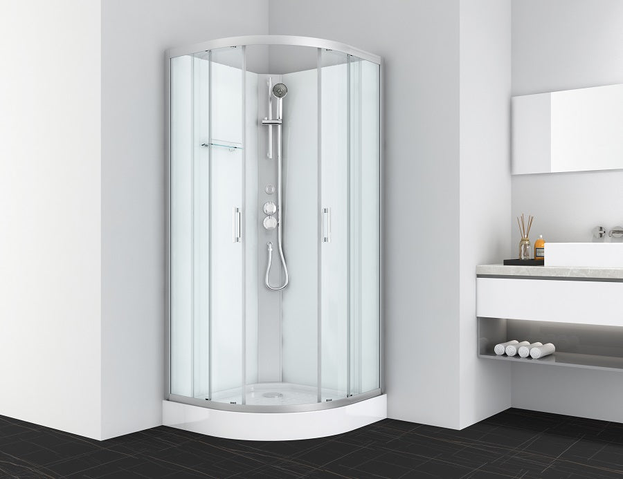 Cabina Doccia Idromassaggio Bivita CL11 Dallas 90x90x210 cm con Miscelatore Termostatico e QuickLine