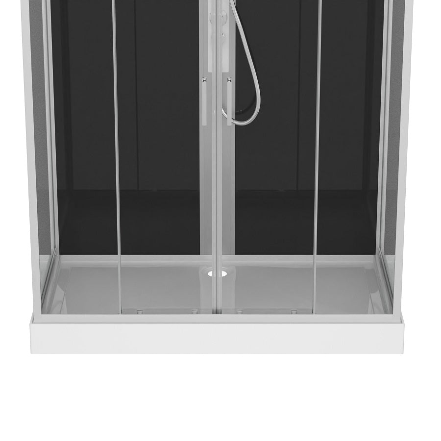 Cabina Doccia Idromassaggio Bivita CL23 New York 90x160x215 cm con Bluetooth e QuickLine