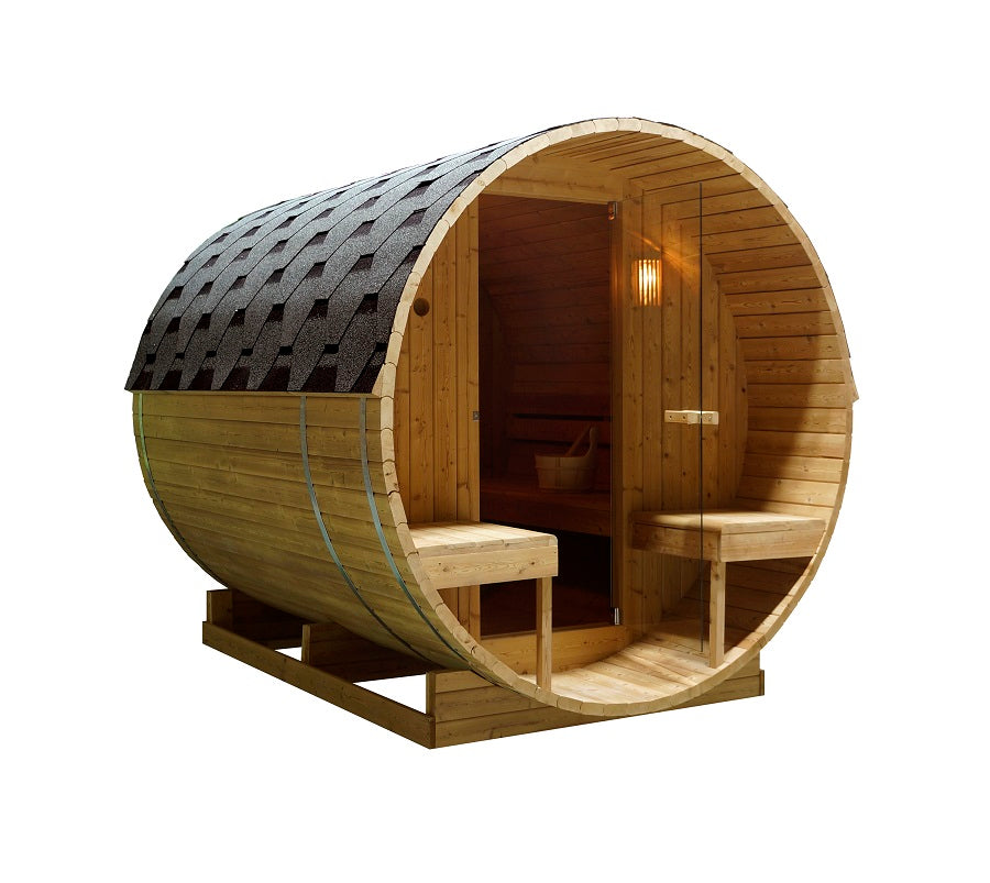 SAUNA FINLANDESE A BOTTE DA ESTERNO BERGER