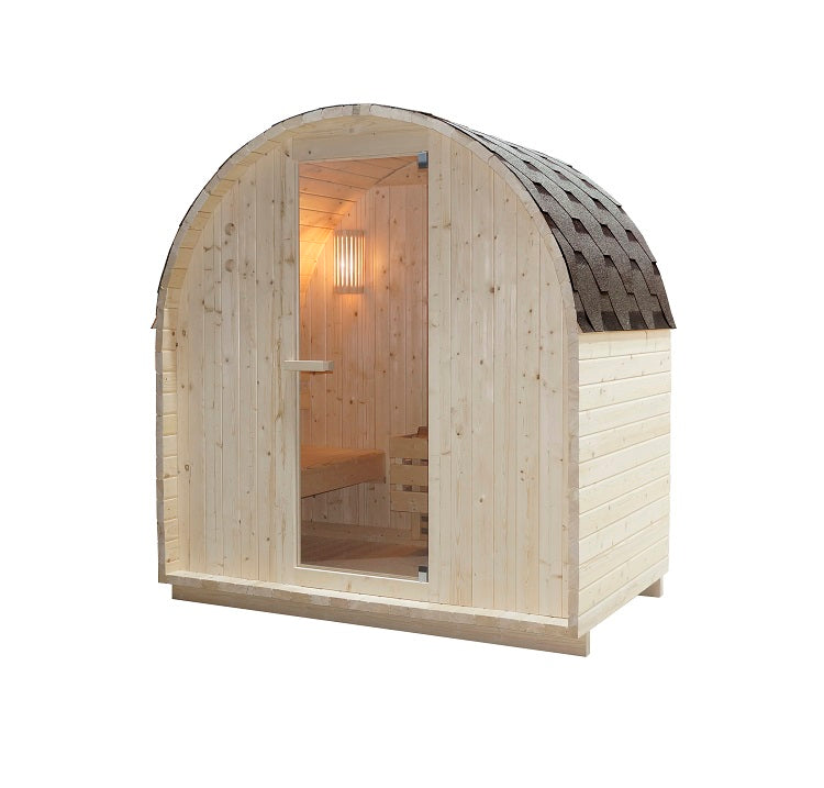 SAUNA ISLAND FINLANDESE PER ESTERNO 2 PERSONE
