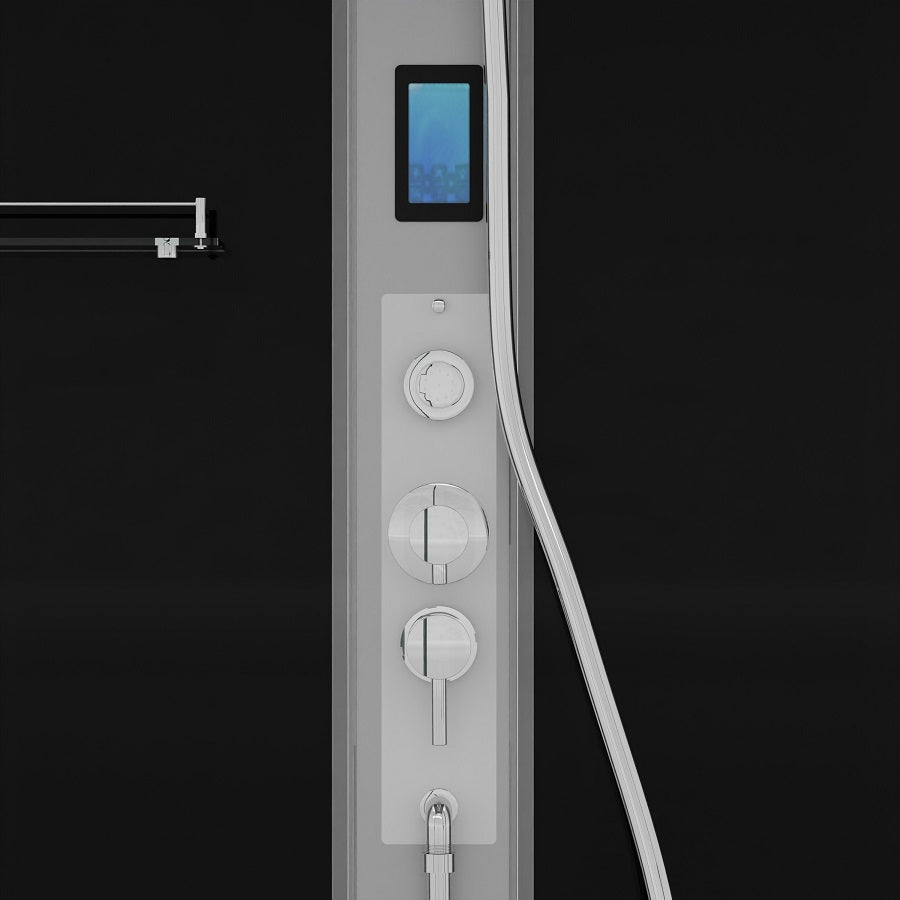 Cabina Doccia Idromassaggio Bivita CL22 Boston 90x120x215 cm con Bluetooth e QuickLine