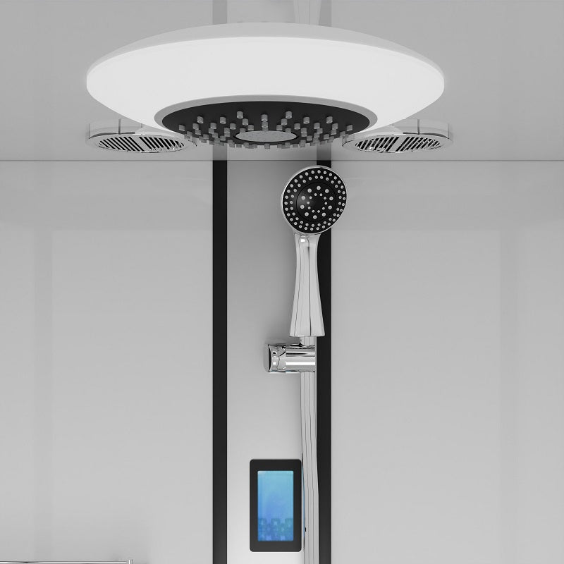 Cabina Doccia Idromassaggio Bivita CL23 New York Bianca 90x160x215 cm con Bluetooth e QuickLine