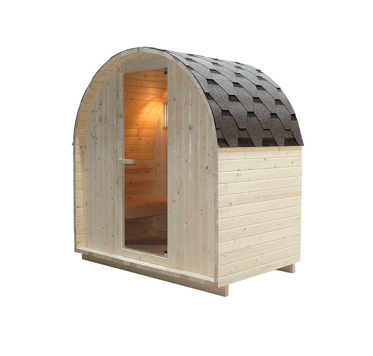 SAUNA ISLAND FINLANDESE PER ESTERNO 2 PERSONE
