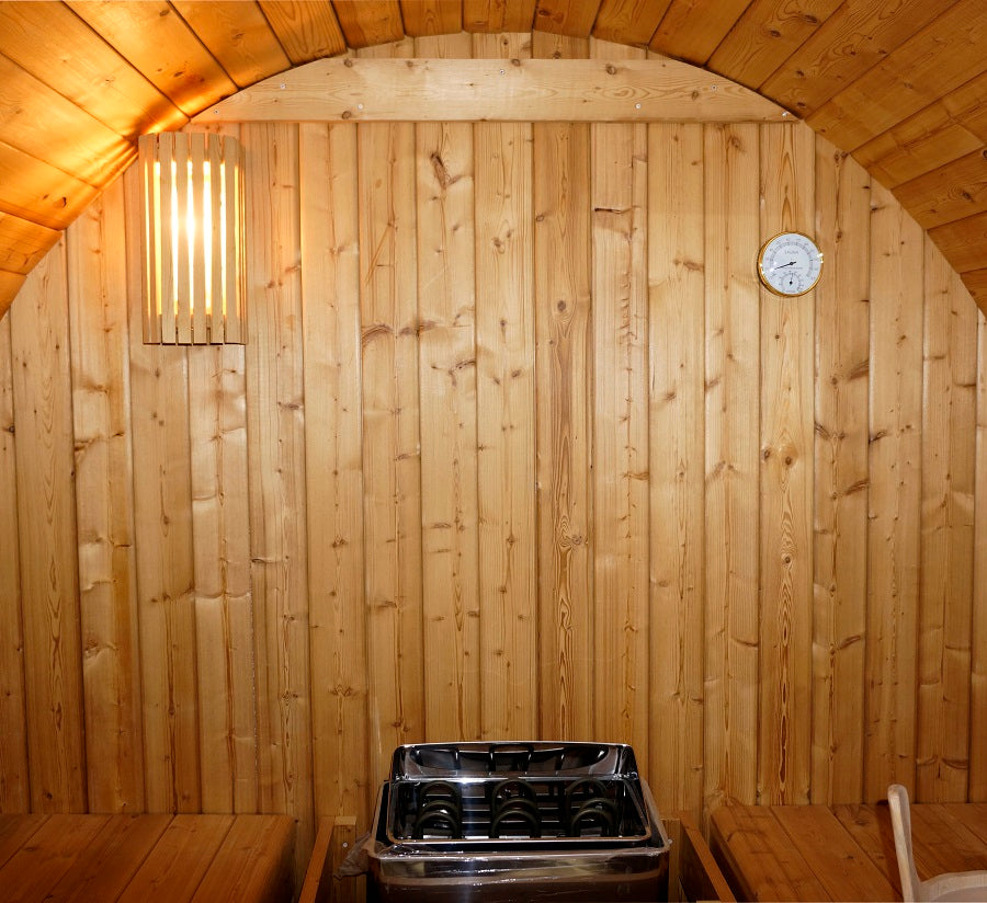 SAUNA FINLANDESE A BOTTE DA ESTERNO BERGER