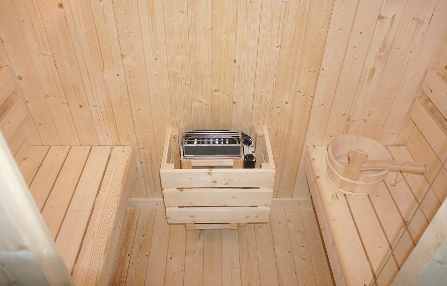 SAUNA ISLAND FINLANDESE PER ESTERNO 2 PERSONE