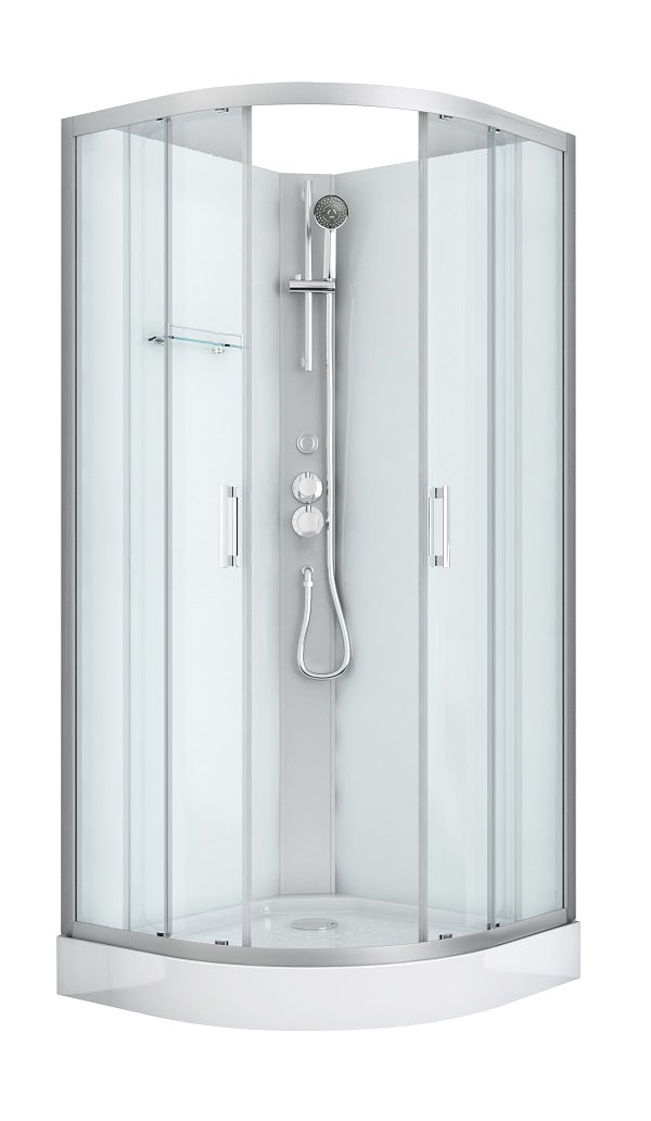 Cabina Doccia Idromassaggio Bivita CL11 Dallas 90x90x210 cm con Miscelatore Termostatico e QuickLine