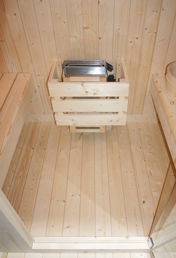 SAUNA ISLAND FINLANDESE PER ESTERNO 2 PERSONE