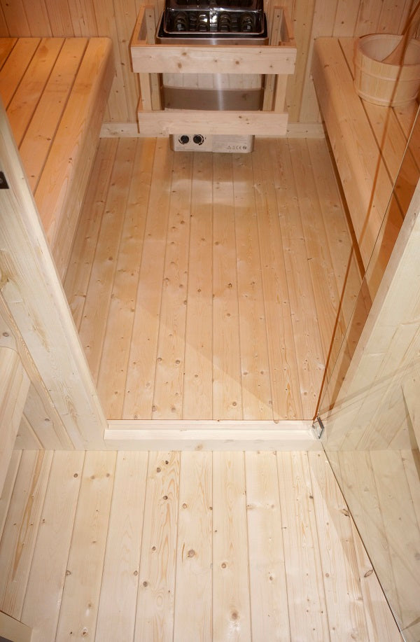 SAUNA ISLAND XL FINLANDESE PER ESTERNO 4 POSTI