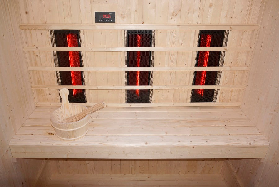 SAUNA PER ESTERNO LAHTI COMBINATA FIRLANDESE INFRAROSSI