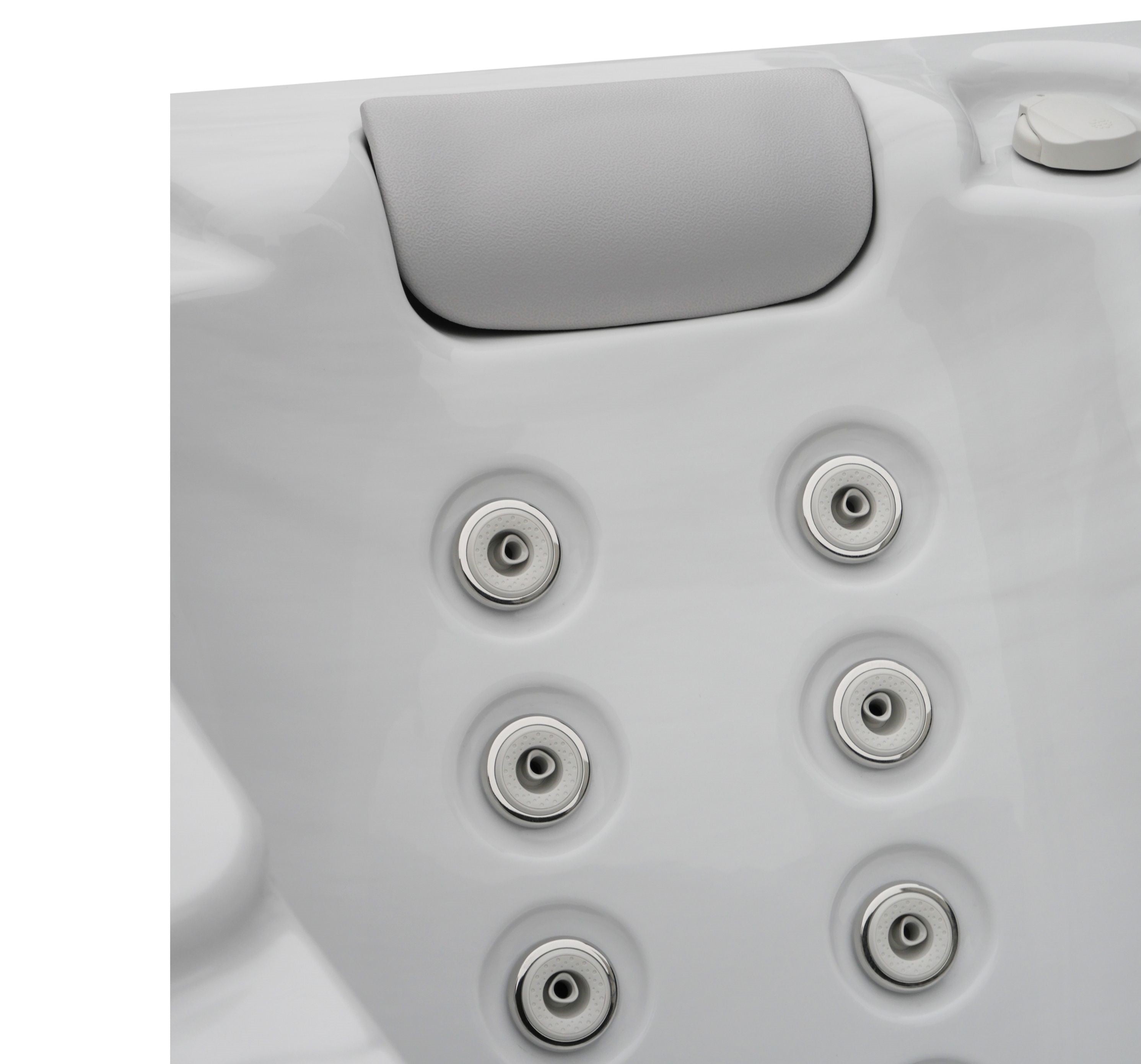 Minipiscina Idromassaggio da Esterno Bivita Modena SPA08 205x130x70 cm 2 Posti con 35 Getti
