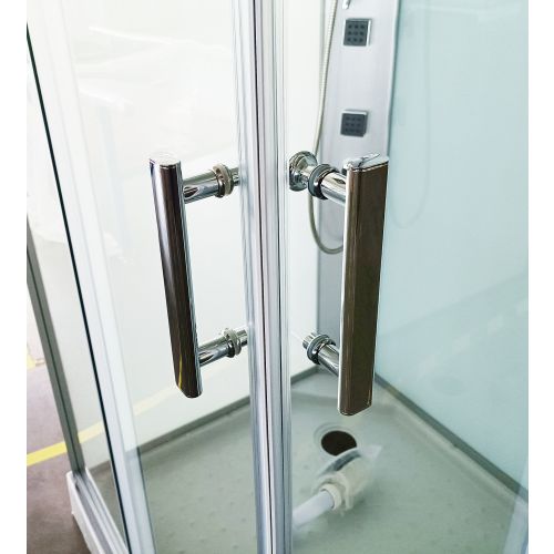Cabina Doccia Idromassaggio Bivita Twist CL05 80x80x210 cm Quadrata con Quick Line
