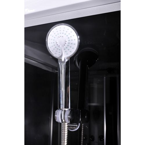 Cabina Doccia Idromassaggio Bivita Punto CL07 90x90x209 cm Circolare con Quick Line