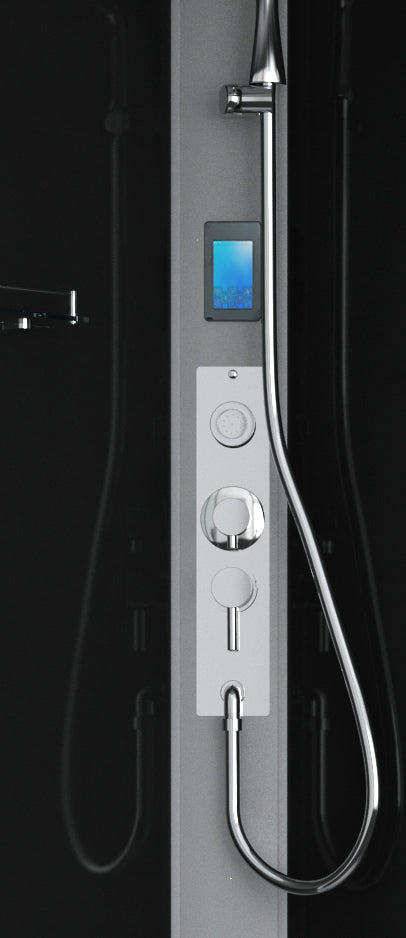 Cabina Doccia Idromassaggio Bivita CL20 90x90x215 cm con Bluetooth, LED e QuickLine