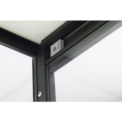 Cabina Doccia Idromassaggio Bivita Epic3 CL52 80x120x225 cm Rettangolare con Profili Neri e Quick Line