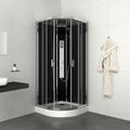 Cabina Doccia Idromassaggio Bivita Trend 1 CL70 90x90x210 cm Circolare con Bluetooth e Cromoterapia