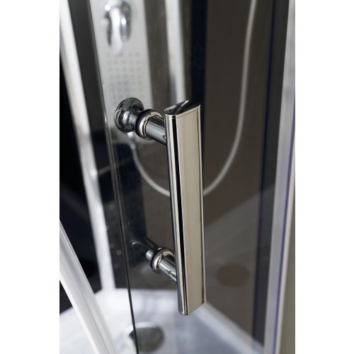 Cabina Doccia Idromassaggio Bivita Trend 3 CL72 80x120x210 cm Rettangolare con Bluetooth e Cromoterapia