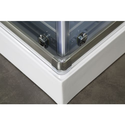Cabina Doccia Idromassaggio Bivita Trend 3 CL72 80x120x210 cm Rettangolare con Bluetooth e Cromoterapia