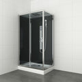 Cabina Doccia Idromassaggio Bivita Trend 3 CL72 80x120x210 cm Rettangolare con Bluetooth e Cromoterapia