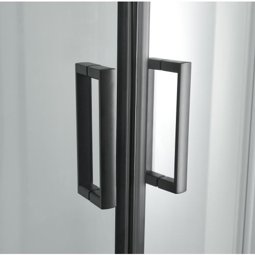 Cabina Doccia Idromassaggio Bivita Sky3 CL75 80x120x225 cm con 100 Microgetti, Profili Neri e Quick Line
