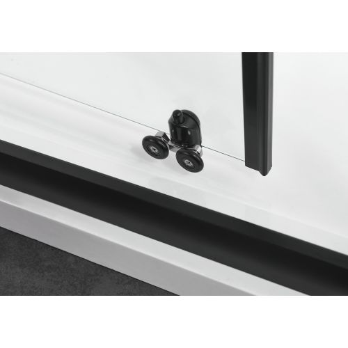 Cabina Doccia Idromassaggio Bivita Sky1 CL73 90x90x225 cm con 100 Microgetti, Profili Neri e Quick Line