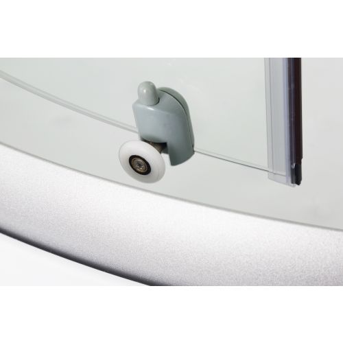 Cabina Doccia Idromassaggio Bivita Punto CL01 90x90x209 cm Circolare con Quick Line