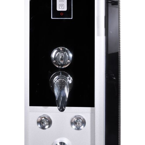 Cabina Doccia Idromassaggio Bivita Dream CL97 Vita con Piatto Alto, Cromoterapia e Radio