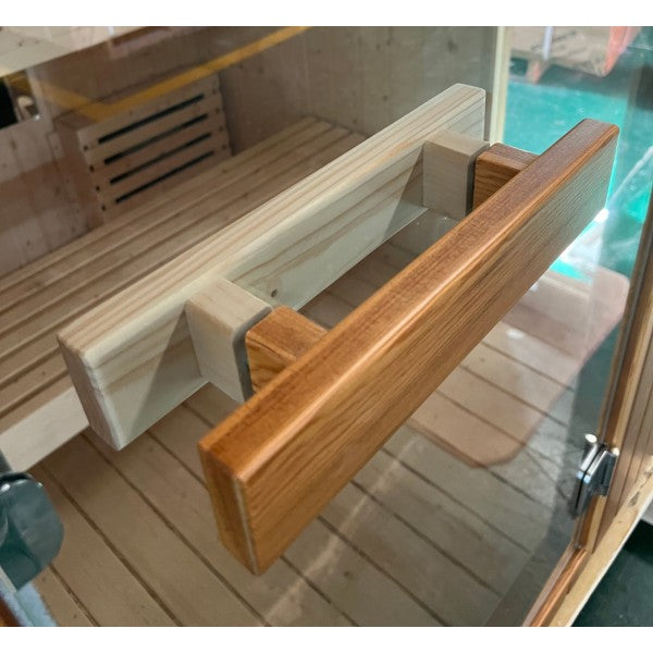 SAUNA PER ESTERNO LAHTI COMBINATA FIRLANDESE INFRAROSSI