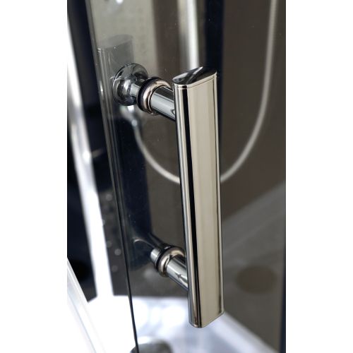 Cabina Doccia Idromassaggio con Vasca Bivita Cuba TR25 130x130x228 cm con Cromoterapia e Radio