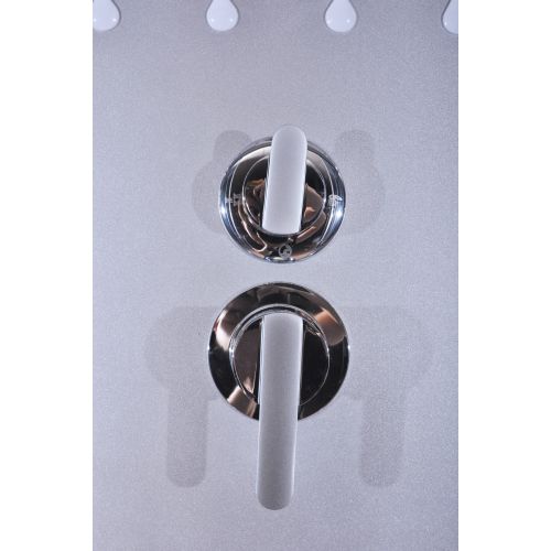 Cabina Doccia con Vasca Bivita Nevada PR150 85x150x223 cm con Idromassaggio, Generatore di Vapore e Cromoterapia