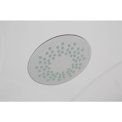 Cabina Doccia con Vasca Bivita PR55 90x90x205 cm con Idromassaggio, Radio e Piatto Alto
