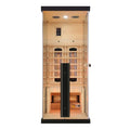 Sauna Infrarossi Bivita New Billund1 1 Persona 80x110x190 cm con Cromoterapia e Radio MP3 USB