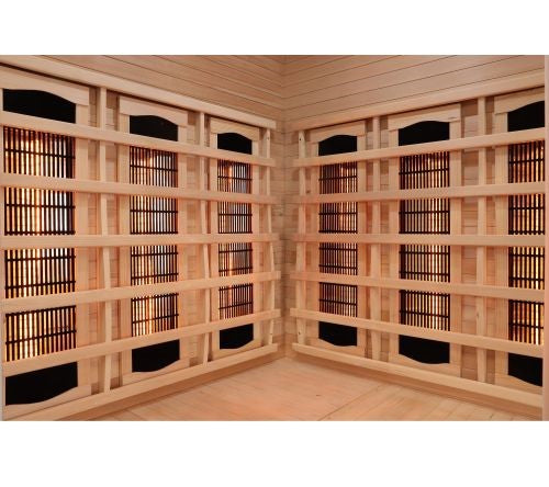 Sauna Infrarossi Angolare Bivita Supreme 2 Posti 120x120x190 cm Full Spectrum