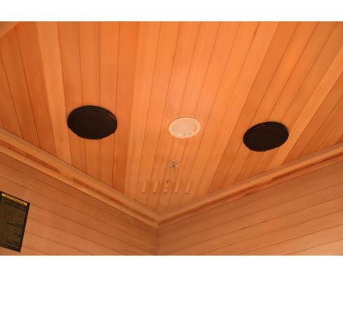 Sauna Infrarossi Angolare Bivita Supreme 2 Posti 120x120x190 cm Full Spectrum