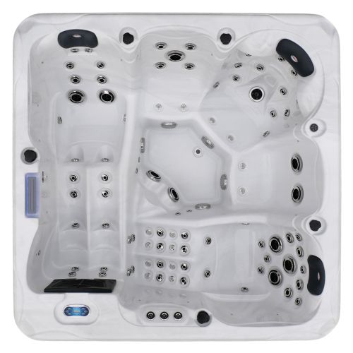 Minipiscina Idromassaggio Bivita Hawaii SPA16 3/2 Posti Bianca con 91 Getti e Bluetooth