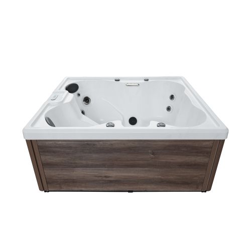 Minipiscina Idromassaggio da Esterno Bivita SPA60 4 Posti Argento Sterling con 18 Getti