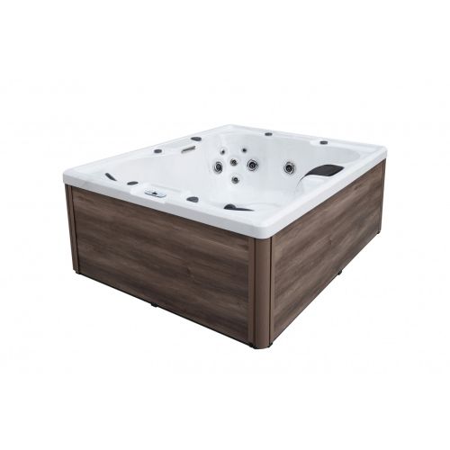 Minipiscina Idromassaggio da Esterno Bivita SPA62 5 Posti Argento Sterling con 34 Getti