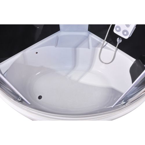 Cabina Doccia Idromassaggio con Vasca Bivita Salsa TR20 120x120x228 cm con Cromoterapia e Radio